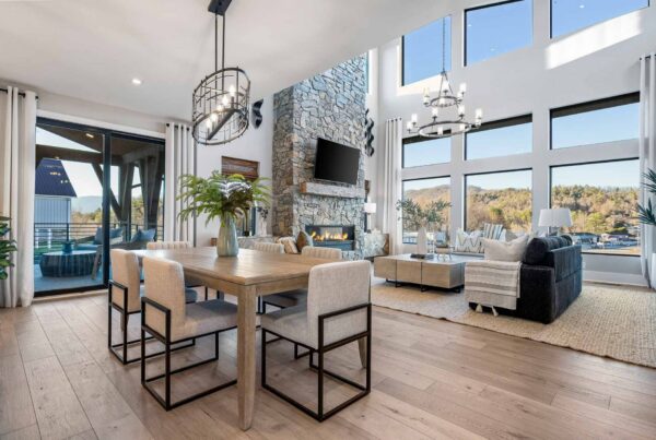 Living room real estate photography by AS Media Co.